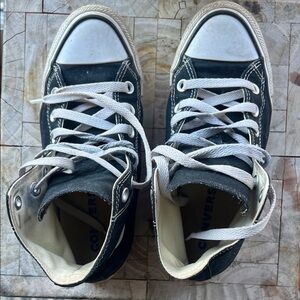 Women’s Classic Converse All Star High Tops Black Size 6.5